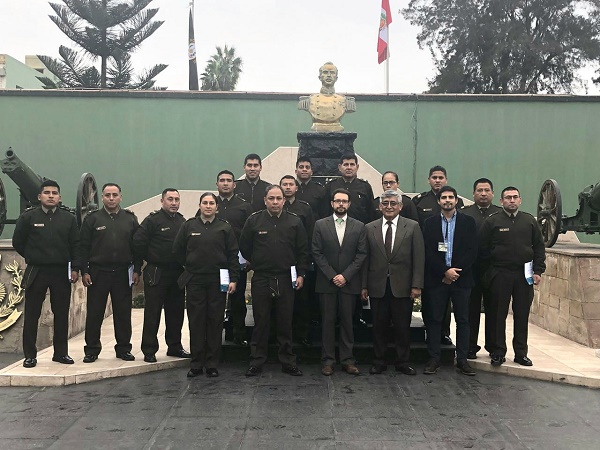 UNLIREC promotes awareness and implementation of international standards on firearms and ammunition stockpile management in Peru
