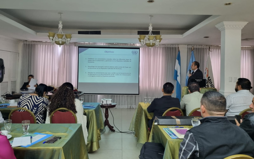 Enhancing Security and Management of Firearms and Ammunition Evidence in Honduras