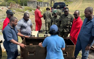 UNLIREC and the Government of Barbados begin Small Arms and ammunition Destruction Activity