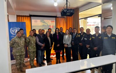 Perú fortalece sus capacidades para combatir el tráfico ilícito de armas y municiones en Pun