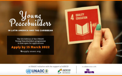  UNAOC Call for Application: Young Peacebuilders programme in Latin America and the Caribbean